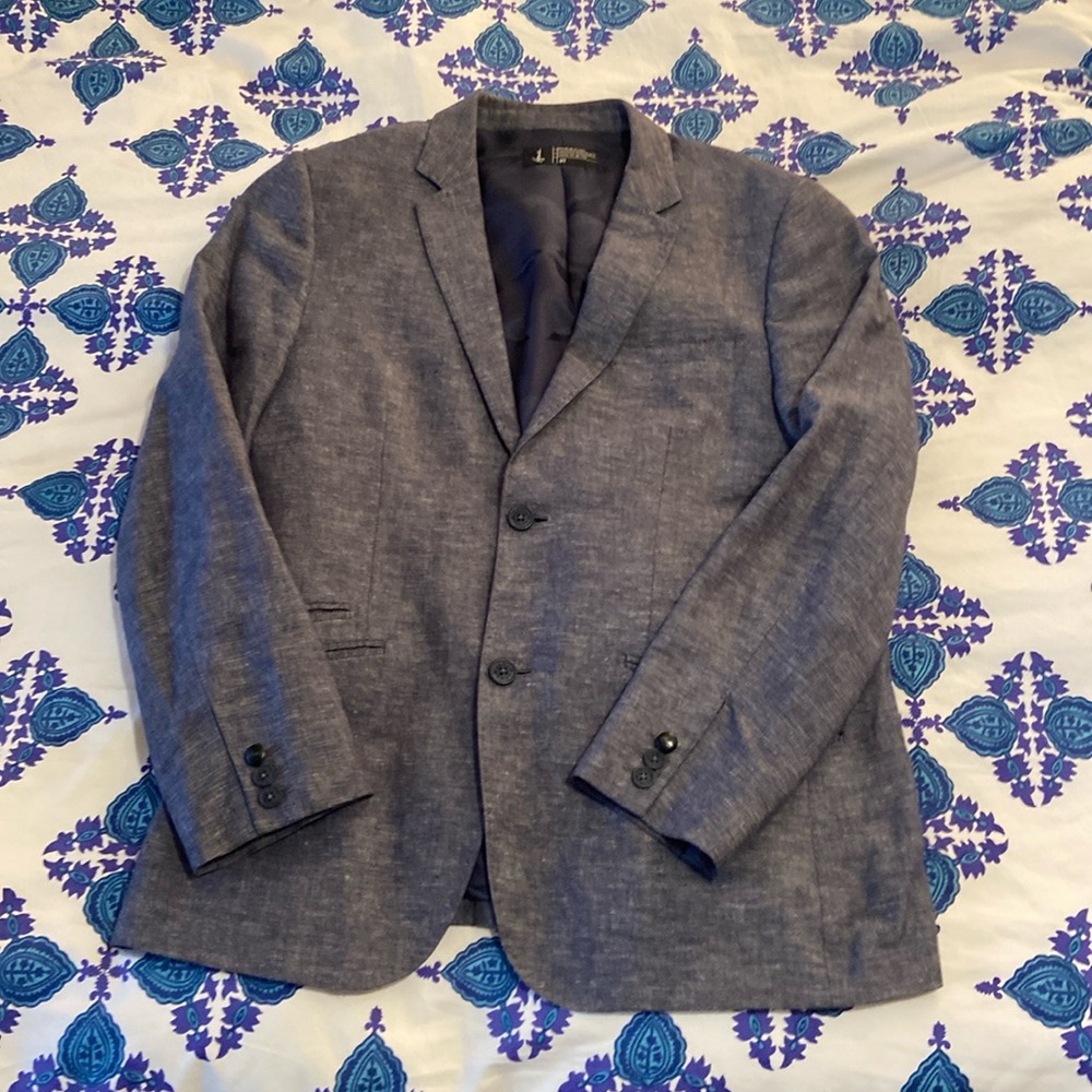 Howe chambray suit jacket in size 40